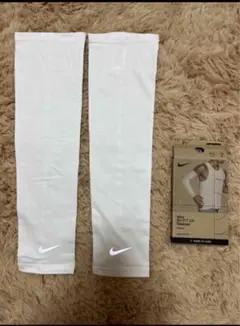☆ ナイキ NIKE　アームカバー アームスリーブ　2枚組　L/XL ホワイト