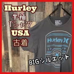 ハーレー プリント グレー メンズ 2XL USA古着 90s 半袖 Tシャツ