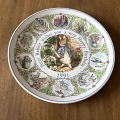 ウェッジウッド Wedgwood ピーターラビット1989年 バースデイプレート