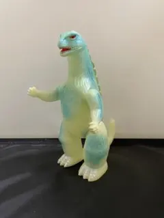 マルサン ゴジラ 1962 キンゴジ 蓄光ソフビ 美品 - メルカリ