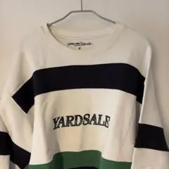 YARDSALE ボーダー スウェット トレーナーのサムネイル