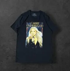 【公式】US古着 キャリーアンダーウッド 歌手 プリントTシャツ 黒 海外