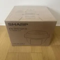 SHARP ヘルシオ ホットクック KN-MN16H-B ブラック新品未使用のサムネイル