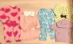 キッズ服 ルームウェア 6点セット 100cm~