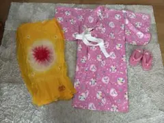 ウサハナ　浴衣 100cm