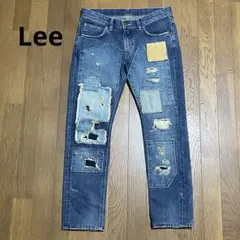 Lee リー　リペアジーンズ　パッチワーク　30 ダメージデニム y2k