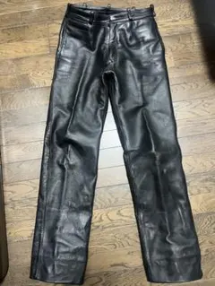 NANKAI レザー バイクパンツ Mサイズ 黒