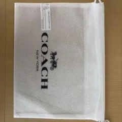 COACH ロゴ入り小型袋