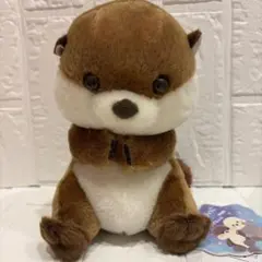 AMUSE うきうきらっこ てつなぎねんね ぬいぐるみ　STのサムネイル
