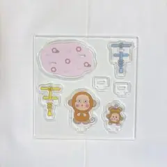 サンリオ アクリルパーク おさるのもんきち