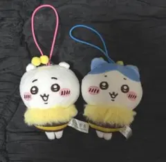 ちいかわ ハチさんぬいぐるみ 【ちいかわ】【ハチワレ】2点セットのサムネイル
