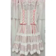 S*認様 Angelic Pretty ピンク ジャンパースカートワンピース ロ