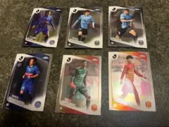 Topps Chrome Jリーグ 6枚セット 川崎フロンターレ 水戸 名古屋