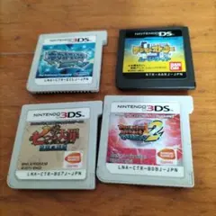 ニンテンドー3DS ゲームソフト 4本セット