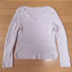 ココディール Ｖネックニット　ラベンダー