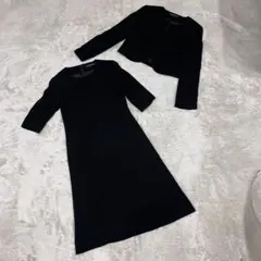 東京ソワール　礼服　喪服　冠婚葬祭　黒　ジャケット　ワンピース　ウォッシャブル