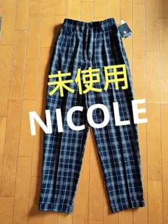 noisy noisy 裾リボン 上品 レディース ゴルフウェア ブラックパンツ