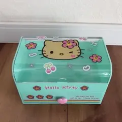 【新品未使用】日焼けキティ　引き出し付き小物入れ　アクセサリーケース　ギャル