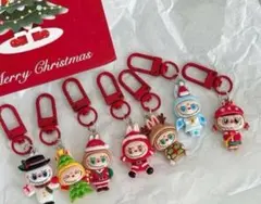 ラブブキーホルダー　 可愛い　小さい　クリスマス　7個セット