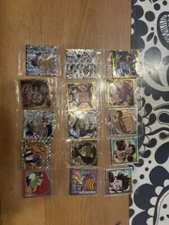 アニメキャラクター ホログラムステッカー 15枚セット