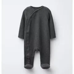 ZARAbaby メランジニットロンパースコンバーチブル