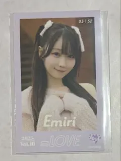 イコラブ ＝LOVE 音嶋莉沙 ミニフォトカード vol.9 レア 猫衣装 - メルカリ