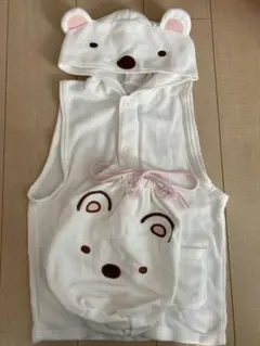 新品　すみっコぐらし　なりきりパーカー　ベスト　巾着バッグ　すみっこ　130