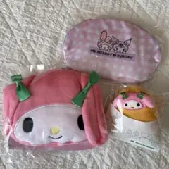 モスバーガー　マイメロ　マスコット　エコバッグ　ポーチ　福袋　ナゲット