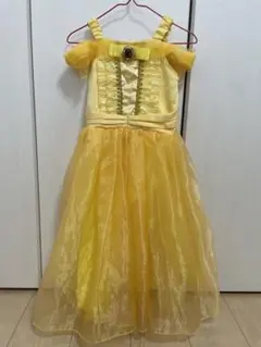 ハロウィンコスプレ 美女と野獣♪ベルのドレス 110cm