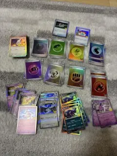 ポケモンカード 30周年 エネルギーグッズ、ミュウ、ルギア、ブラッキーその他