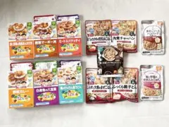 グリコ/和光堂/ピジョン　離乳食セット 12ヶ月〜
