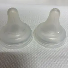 母乳実感 Pigeon LL サイズ 哺乳瓶用 乳首 2個 9ヶ月以上用 中古品