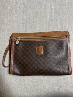 CELINE クラッチ セカンド バッグ ブラウン ヴィンテージのサムネイル