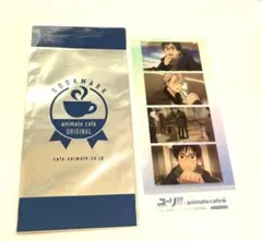 ユーリ!!! on ICE animate cafe 特典 クリアしおり 空港