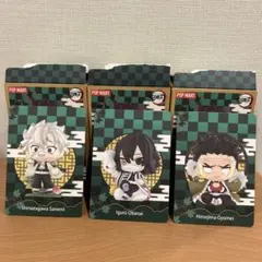 【新品】 鬼滅の刃 誕生日花シリーズ POPMART　3種　伊黒　実弥　悲鳴嶼