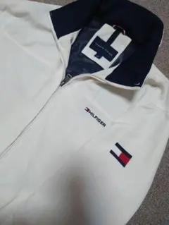 TOMMY HILFIGER ジップアップ ジャケット ホワイトのサムネイル