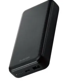 ★未使用品 ▲エレコムモバイルバッテリー 20000mAh EC-C07BK