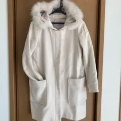 31 sons de modeミドル丈コート　ノーカラーコート