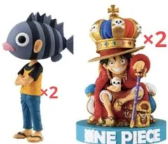 ONE PIECE BASE SHOP 限定ワーコレ 尾田栄一郎　4体 ONEPIECEBASESHOP 限定 ワーコレ 尾田栄一郎 2種4個セット - メルカリ