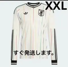 adidas サッカー日本代表 長袖シャツ JZ9697 2XL - メルカリ