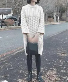 kormarch ケーブルニットワンピース お値下げ