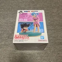 一番くじ ラストワン賞 ブルマ&孫悟空 ドラゴンボール フィギュア 未開封品