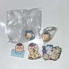 くりまんじゅう　ガチャガチャ　ステッカー　5つセット