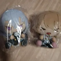 一番くじ ブルアカD E賞ちょこのっこぬいぐるみ ヒフミ、アズサ