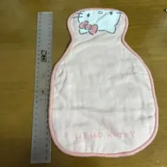 ハローキティ お食事エプロン ピンク