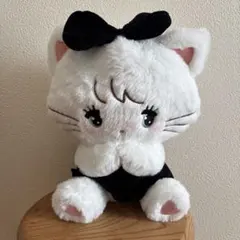 mikko characters BLACK RIBBON BIGぬいぐるみ