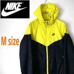 NIKE ナイキ 刺繍ロゴ 切替 ナイロンジャケッ フーディー アウター