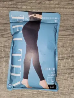 PELTHY リセットレギンス LLサイズ ブラック骨盤ベルト