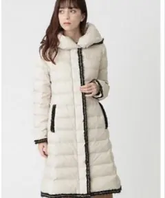 TO BE CHIC マイクロツイルピーチロングダウン