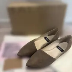 BALDAN フラットシューズ 36 トープのサムネイル